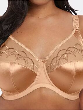Elomi Cate Bra Hazel Underwire Unlined Size 44J Plus Size
